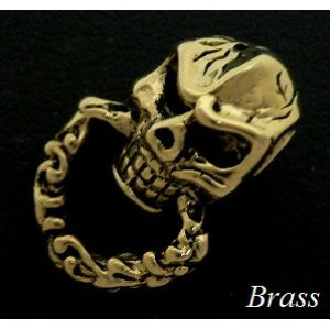 画像: Brass Dカン型ミニスカル ドロップハンドル